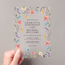 Search for wild meadow wedding invitations Spring summer fall