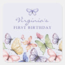 Search for purple butterfly stickers Butterfly 1st birthday