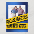 Search for murder mystery birthday invitations Crime scene