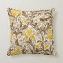 Search for brown and gold cushions William morris