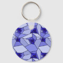 Search for blue geometric pattern key rings Design