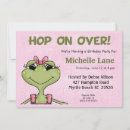 Search for frog invitations Girls