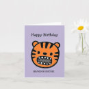 Search for tiger pattern cards Cute