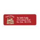 Search for forest animals return address labels Snow