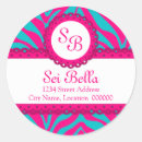 Search for zebra stickers Pink