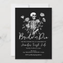 Search for gothic hen party invitations Halloween bachelorette party