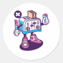 Search for toaster stickers Cartoon