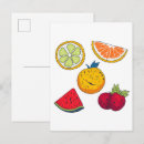 Search for fruit slices postcards Strawberries