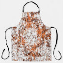 Search for orange brown aprons Vintage