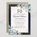 Search for winter 50th birthday invitations Floral