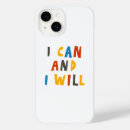 Search for i can and i will iphone cases Inspirational