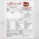 Search for bakery order forms Cake order form