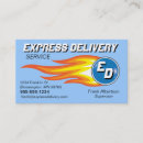 Search for delivery service business cards Shipping