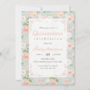 Search for baby blue quinceanera invitations Floral