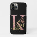Search for initial k iphone cases Gold