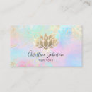 Search for holographic foil business cards Aesthetician