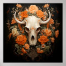 Search for skulls and roses posters Skeleton