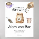 Search for baby is brewing coffee Watercolor