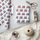 Search for train birthday wrapping paper Modern