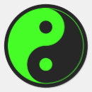 Search for green and black stickers Symbol