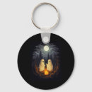 Search for halloween for men key rings Black cat