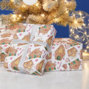 Search for houses wrapping paper Winter