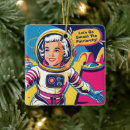 Search for feminism christmas tree decorations Pink