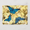 Search for vintage butterfly postcards Floral