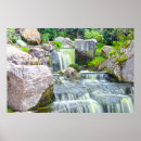 Search for japanese garden posters Waterfall
