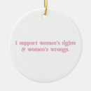 Search for feminism christmas tree decorations Women