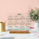Search for year at a glance calendar posters 12 month full year