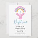Search for girls angel christening invitations Cute