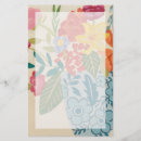 Search for rainbow stationery paper Floral