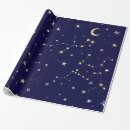 Search for constellation wrapping paper Sky