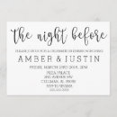 Search for antique antiques antiquities rehearsal dinner invitations The night before