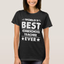 Search for homeschooling tshirts Teacher
