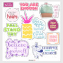 Search for self confident stickers For her