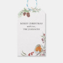 Search for christmas robin gift tags Winter