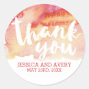 Search for watercolor romance stickers Thank you