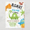 Search for dinosaur party invitations Jungle