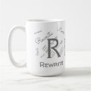 Search for monogrammed template mugs Stylish
