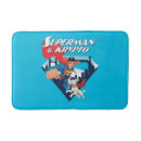 Search for superhero bath mats Man of steel