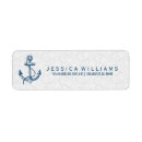 Search for elegant damask return address labels Blue