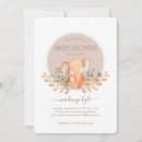 Search for boho safari baby shower invitations Brown