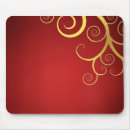 Search for deep red mouse mats Gold