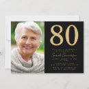 Search for 80 year old birthday invitations Elegant birthday party