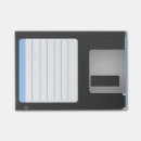 Search for small post it notes For him