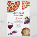 Search for restaurant flyers Pizzeria