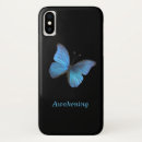 Search for blue butterflies iphone cases Modern