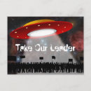 Search for area 51 postcards Alien